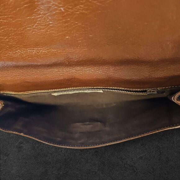 BERGDORF GOODMAN NEW YORK QUALITY Designer PORTFOLIO Leather Document Bag FRANCE - Picture 2 of 10